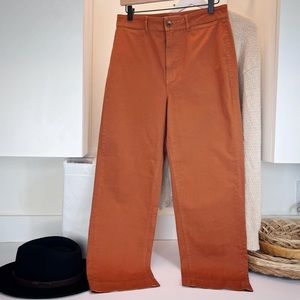 Everlane straight leg crop pants size 8